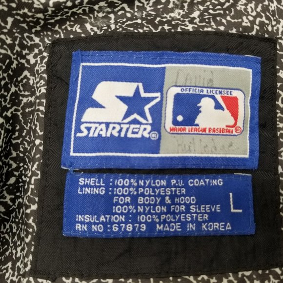 VINTAGE STARTER CHICAGO WHITE SOX PULLOVER  JACKET WITH HOOD SIZE L - Picture 10 of 10